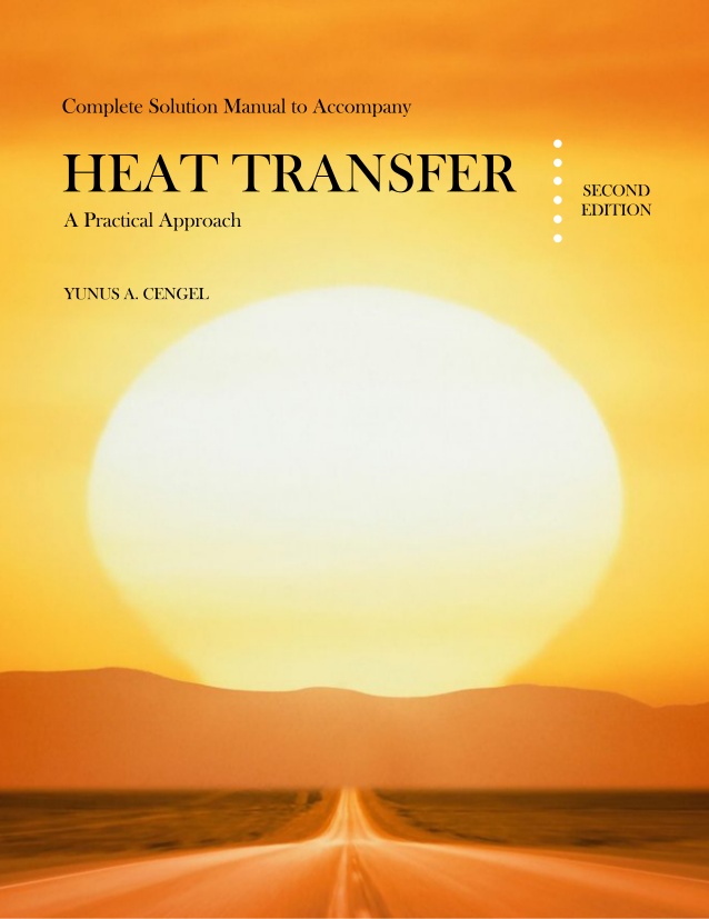 [PDF] Heat Transfer Cengel Solution Manual