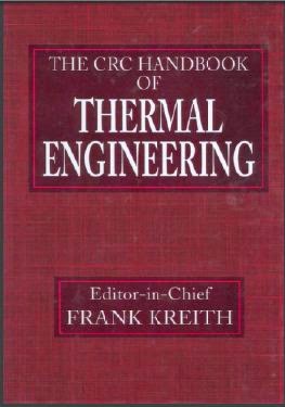 [PDF] The CRC Handbook of Thermal Engineering by Frank Kreith