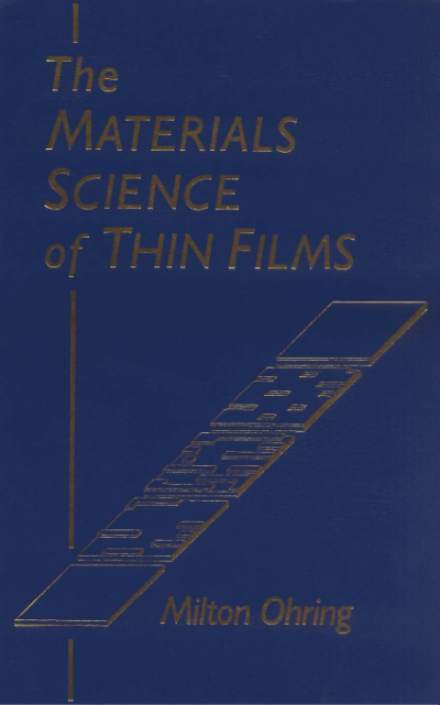 [PDF] The Materials Science of Thin Films