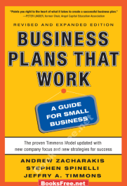 Business Plans That Work A Guide for Small Business