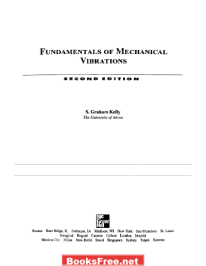[PDF] Fundamentals of Mechanical Vibration by Kelly