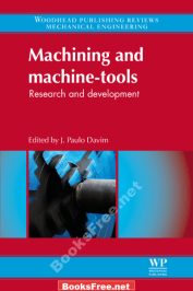 Machining and Machine Tools by Davim
