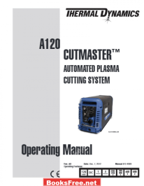 Cutmaster Automated Plasma Cutting System Operating Manual