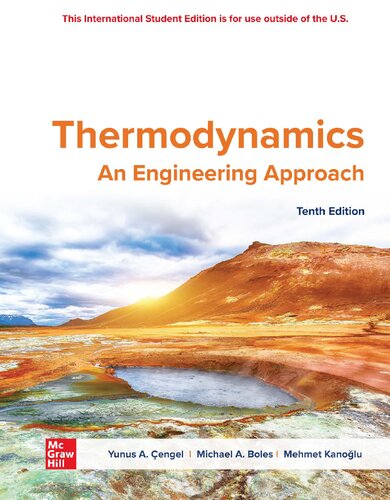 Thermodynamics An Engineering Approach by Yunus Cengel