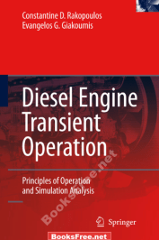 Diesel Engine Transient Operation and Simulation Analysis