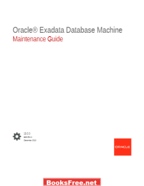Oracle Exadata Database Machine Maintenance Guide