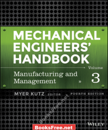 Mechanical Engineers Handbook 4th Edition by Kutz