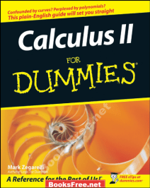 Calculus II For Dummies by Mark Zegarelli