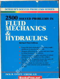 [PDF] 2500 Solved Problems in Fluid Mechanics and Hydraulics