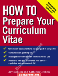 How to Prepare your Curriculum Vitae Revised Edition PDF