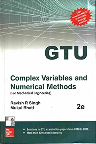 [PDF] Complex Variables And Numerical Methods GTU Book (2141905)